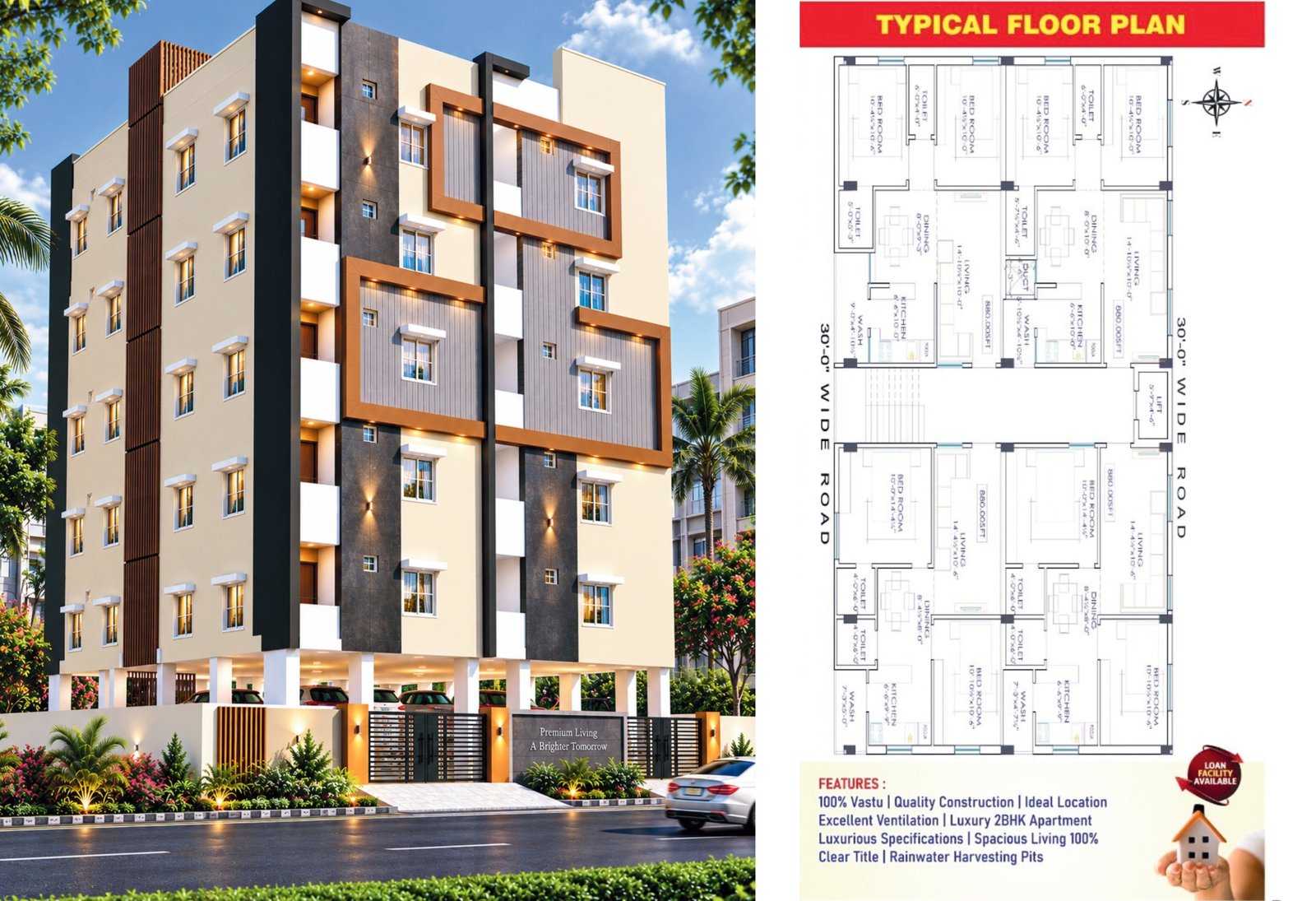 BROCHURE VENU NILAYAM_page-0002 Venu Nilayam – 2 BHK 930 Sq. Ft Premium Apartments in Rampally, Hyderabad